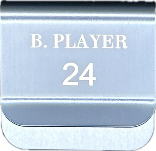 Custom Engraved Hat Clip